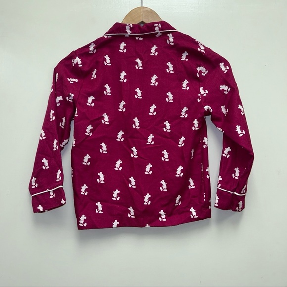 Disney Red Shirt with White Mickey Mouse Design size 5/6 - Picture 3 of 3